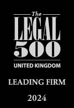 Leading Firm 2024 legal 500 Logo